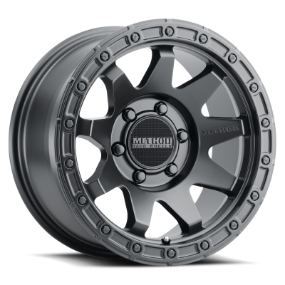 Aluminum Wheels 20x9 MR317 Bolt Pattern 5 On 150 Offset 18 Lip Size 0.83 Matte Black MB Method