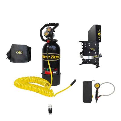 10 LB Package Driver 4 Door JLU Roll Bar Gloss Black Power Tank