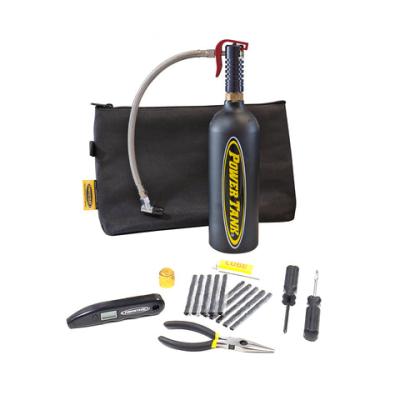 All-in-One Tire Repair Kit with Mini Power Tank CO2 Air Source Pro Series Tire Repair Kit Power Tank