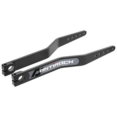 Antirock Fabricated Steel Sway Bar Arms Bent Style 19.25 Inch Long OAL 17.95 Inch C-C 1.7 Inch Offset Bend 5 Holes Includes Stickers Pair RockJock 4x4