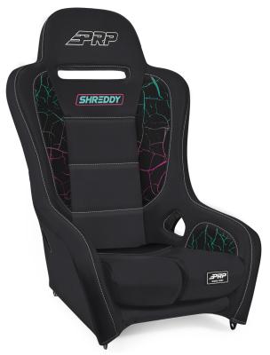 Shreddy Edition Podium Suspension Seat Cracked Black PRP Seats