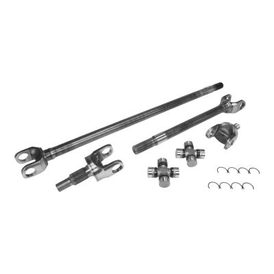JK Axle Kit JK Non Rubicon W/Spicer Joints 4340 Chrome Moly USA Standard Gear