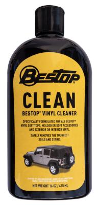 Jeep Soft Top Cleaner 16 Oz Bottle From Bestop