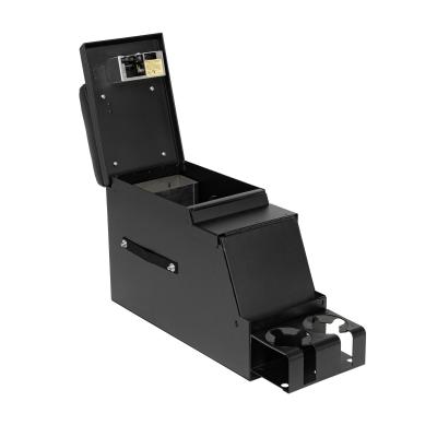 Deluxe Stereo Center Console Universal 8 Inch Wide Black Tuffy Security Products