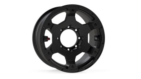 Nomad Off-Road Wheel Base 8x6.5 Inch 00 Metallic Black TeraFlex