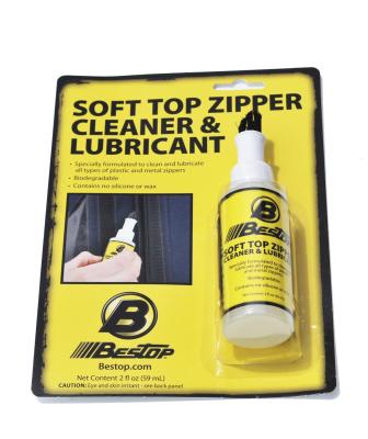 Bestop Soft Top Zipper Cleaner &amp; Lubricant 2 Oz Bottle Bestop