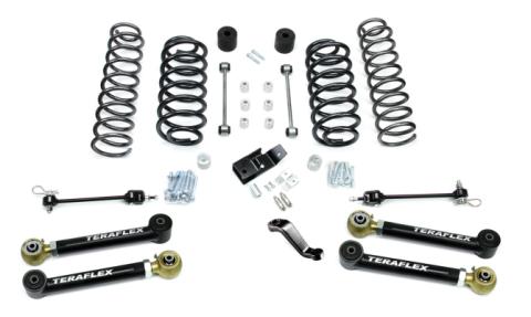 97-06 Jeep Wrangler TJ 4 Inch Suspension System w/ 4 Short Control Arms No Shocks TeraFlex