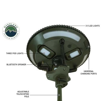 UFO Solar Light Light Pods &amp; Speaker - Camping Light Overland Vehicle Systems