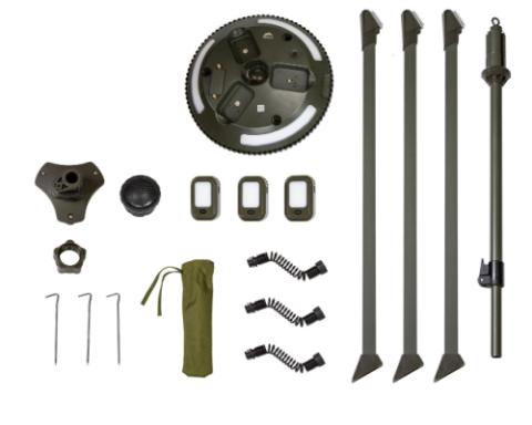 UFO Solar Light Light Pods &amp; Speaker - Camping Light Overland Vehicle Systems