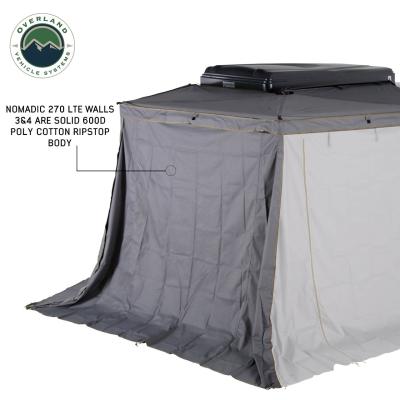 Nomadic 270 LTE Awning Passenger Side Walls 3 and 4 Overland Vehicle Systems