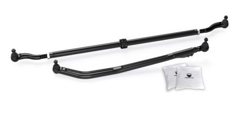 18-Up Wrangler JT/Gladiator HD Chromoly Tie Rod Kit &amp; HD Forged Drag Link Kit 2-6 Inch Lift TeraFlex