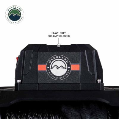 SCAR 10 - 10,000 lb. Winch With Steel Cable and Wireless Remote Overland Vehicle Systems
