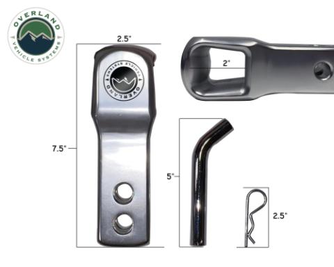 Aluminum Receiver Hitch Mount - Durable and Efficient Overland Vehicle Systems