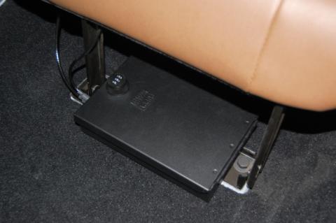 Portable Safe For Compact Pistols Universal Black Includes Security Cable Tuffy Security Products