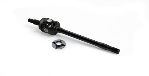 07-18 Wrangler JK Tera44 HD Front Axle Shaft w/ Outer Stub &amp; U-Joint Left 30-Spline TeraFlex
