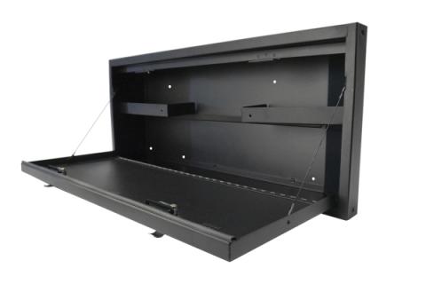 Tailgate Lockbox - 18-23 Wrangler JL Standard Panel Black Tuffy Security Products