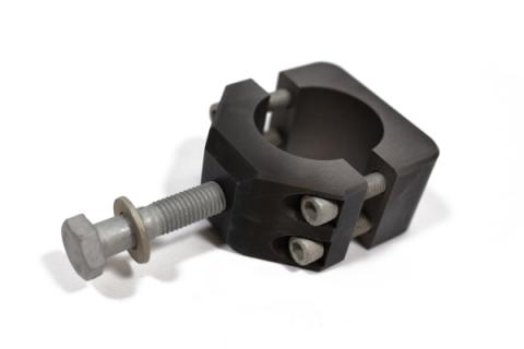 Jeep Single Post Stabilzer Bracket 1 5/8 Aluminum Yeti XD For 07-24 Wrangler JK/JL/Gladiator Steer Smarts