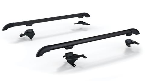 07-18 Wrangler JK 4 Door Nebo Roof Rack Main Rail Kit Black TeraFlex