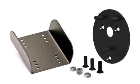 07-18 Wrangler JK Spare Tire Relocation Bracket &amp; 3rd Brake Light Extension Bracket Kit TeraFlex