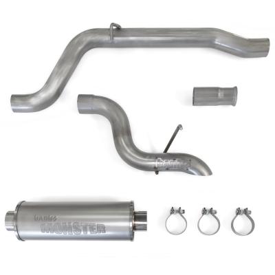 Monster Exhaust for 18-23 Jeep Wrangler JL 2.0L, 4-Door Banks Power