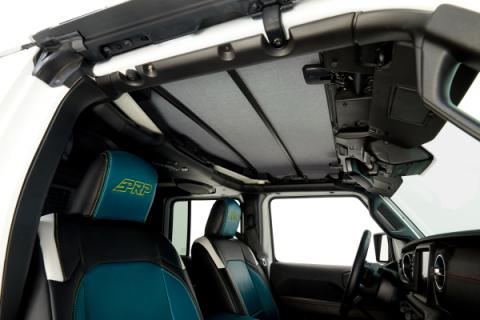 Jeep Gladiator Soft Top Sunrider for Hardtop For Jeep 2020-2024 Gladiator Black Diamond Bestop