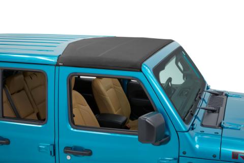 Jeep Gladiator Soft Top Sunrider for Hardtop For Jeep 2020-2024 Gladiator Black Diamond Bestop