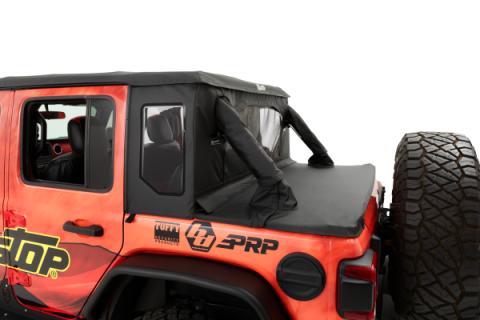 Jeep Wrangler Halftop Soft Tops For Jeep 2018-2023 Wrangler JL 4 Door Black Diamond Bestop