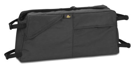 RoughRider Saddlebag/Duffle For Jeep 1992-1995 Wrangler YJ 28x12x6 Inch Black Denim Bestop
