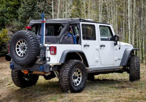 The Ascent Soft Tops For Jeep 2007-2018 Wrangler JK 4 Door Black Diamond Bestop