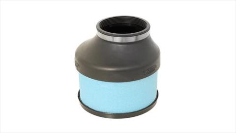 PowerCore Air Filter 4.5 Inch x 8.0 Inch x 8.0 Inch Diameter Offset Round Volant