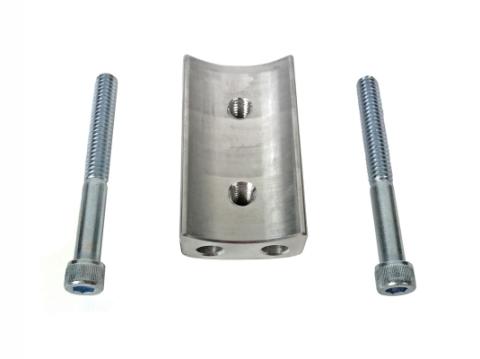 Remaster Proportioning Valve Bracket W/O Prop Valve Polished BAER Brakes