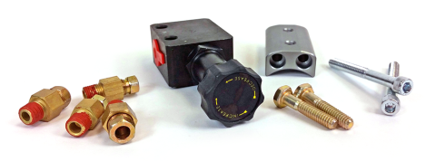 Brake Master Cylinder Remaster Black Anodized Left Port 15/16 Inch BAER Brakes