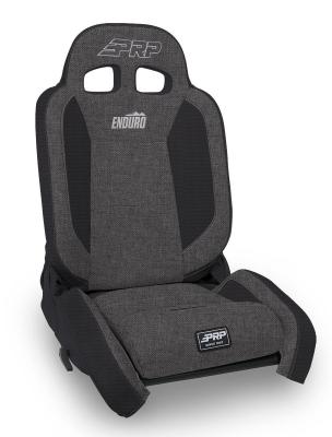 EnduroTrail Reclining Suspension Seat Gray Tweed Driver PRP Seats