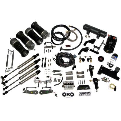 Jeep JK Air Suspension System Combo For 07-11 Wrangler JK 3.8L Includes York On Board Air and Sway Bar AiROCK OffRoadOnly
