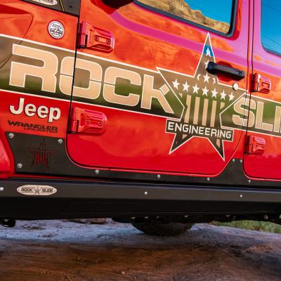 JL 4 Door Step Slider Rocker Guards Rock Slide Engineering