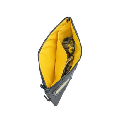 Sand Flat Black Carbon Fiber Zippered Bag Power Tank