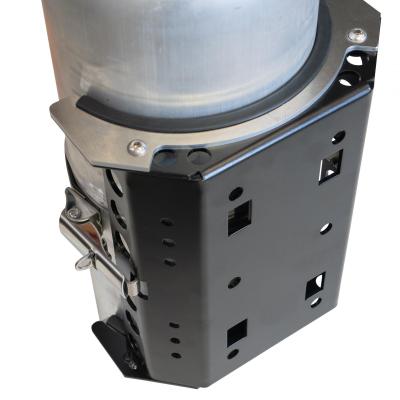 6 LB Propane Tank Bracket Satin Black Power Tank