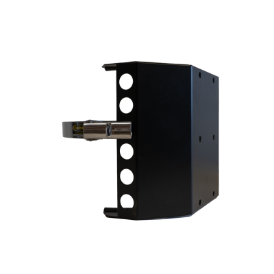 Gannett Locker 10 lb Aluminum Propane Bracket Stainless Steel Straps Black Power Tank