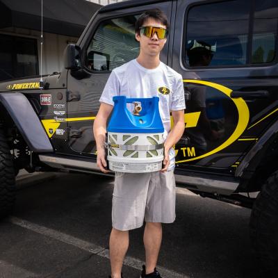 Propane Tank Bracket For 11 LB Squatty Propane Tank &amp; 11 LB Viking Composite Tank