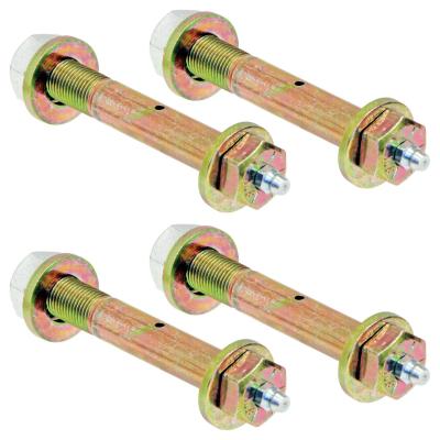 Greaseable Bolt w/ Hardware 9/16 Inch Thread X 4 Inch Long 4-pack RockJock 4x4