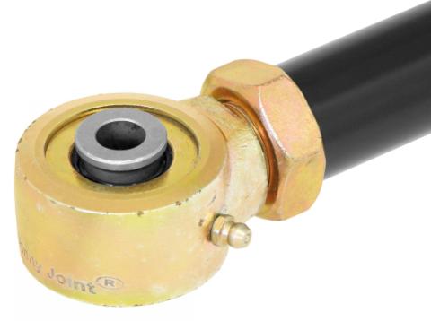 Johnny Joint Trac Bar 97-06 Wrangler TJ and LJ Unlimited Rear Bolt-On Adjustable Greasable 1.25 Inch DOM Tubing For Stock Housings/Aftermarket Trac Bar Brackets RockJock 4x4