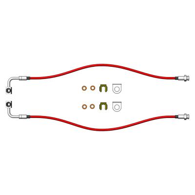 Jeep Grand Cherokee Front Brake Lines 1999-2004 WJ Clayton Off Road