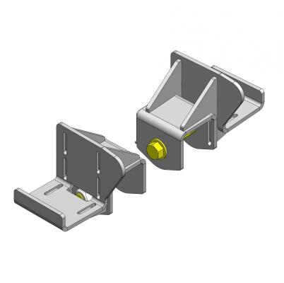 Jeep Front Long Arm Frame Brackets 2018+ JL/JT Clayton Off Road