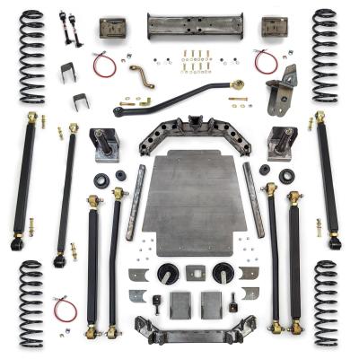 Jeep Cherokee 8.0 Inch Pro Series 3 Link Long Arm Lift Kit W/Rear Coil Conversion 1984-2001 XJ Clayton Off Road