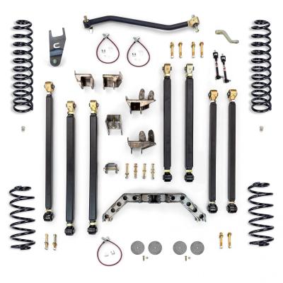 Jeep Wrangler 4.0 Inch Pro Series 3 Link Long Arm Lift Kit 1997-2006 TJ Clayton Off Road