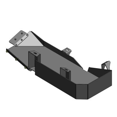 Jeep Wrangler Gas Tank Skid Plate 2007-2018 JK 2 Door Only Clayton Off Road