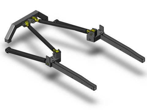 Jeep Grand Cherokee Rear Long Arm Upgrade Kit 1993-1998 ZJ Clayton Off Road