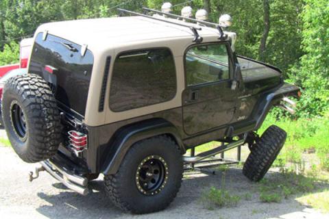 Jeep Wrangler Rear Long Arm Upgrade Kit 1997-2006 TJ Clayton Off Road