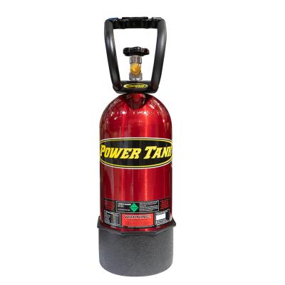10 lb Power Tank CO2 Bottle w/ Boot and Handle Candy Red Power Tank