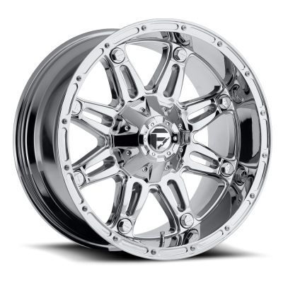 Aluminum Wheels 20X9 Hostage D530 5 On 139.7/5 On 150 Chrome 110.3 Bore 20 Offset Fuel Off Road Wheels